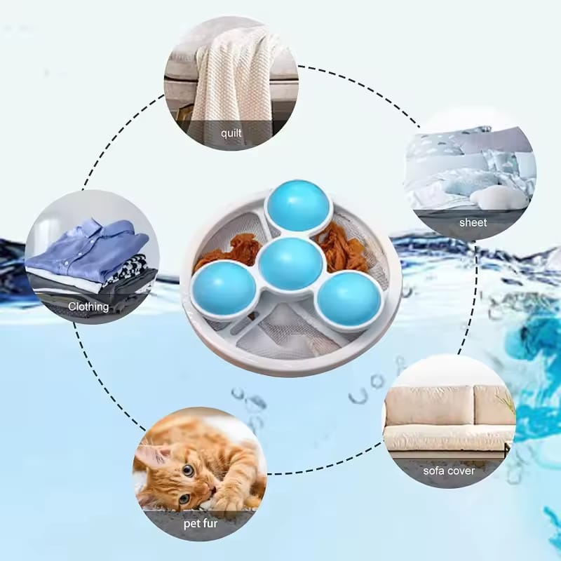 Reusable Washing Machine Lint Catcher Filter Bag Regular price Rs.150.00