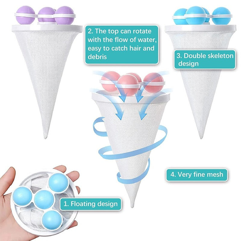 Reusable Washing Machine Lint Catcher Filter Bag Regular price Rs.150.00