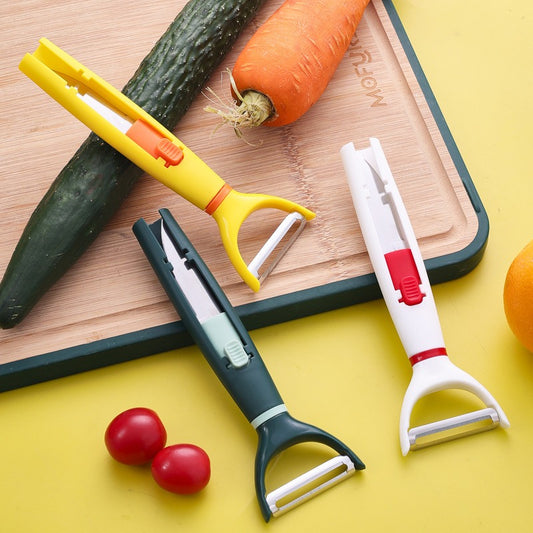 2 In 1 Stainless Steel Multi function Peeler