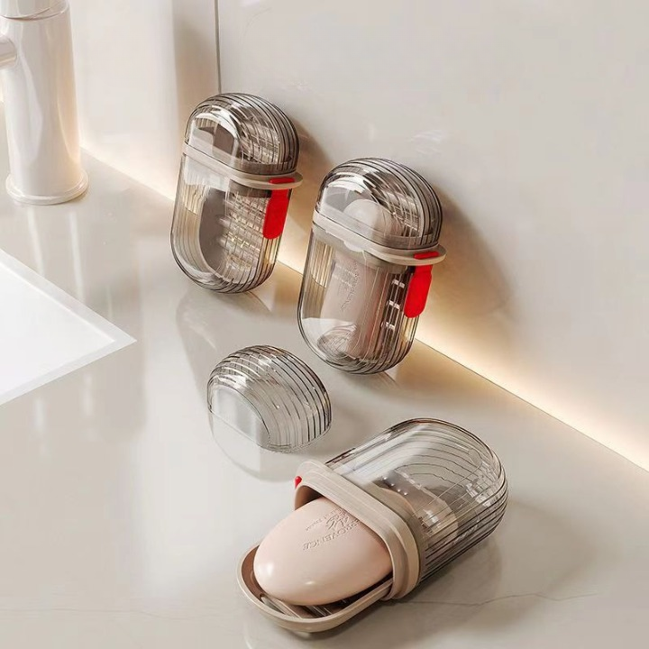 Leak proof Acrylic Travel Soap Holder Regular price Rs.250.00