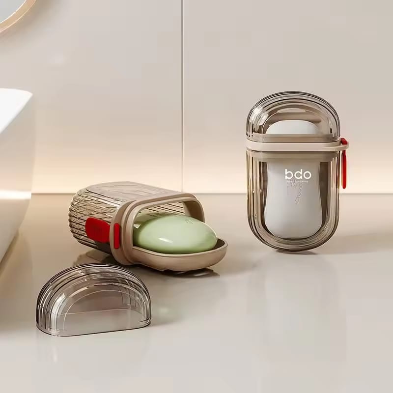 Leak proof Acrylic Travel Soap Holder Regular price Rs.250.00