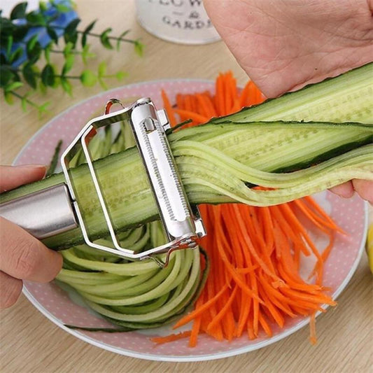 2 In 1 Stainless Steel Multi function Peeler